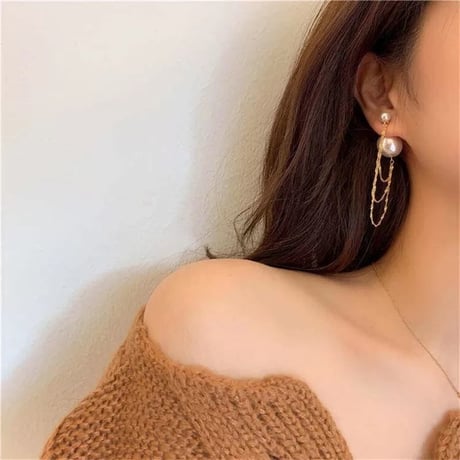 pearl catch chain pierce