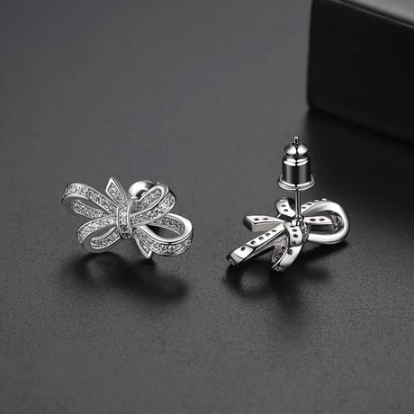 zirconia mini ribbon pierce