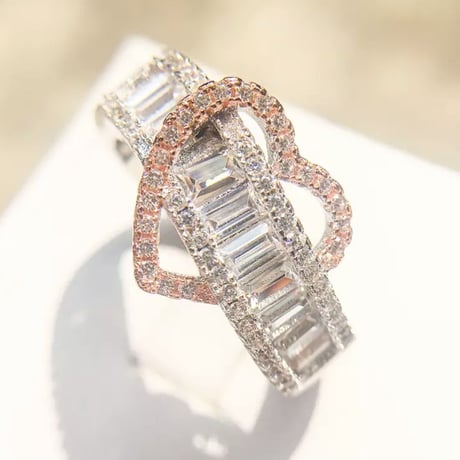 lovely heart  ring