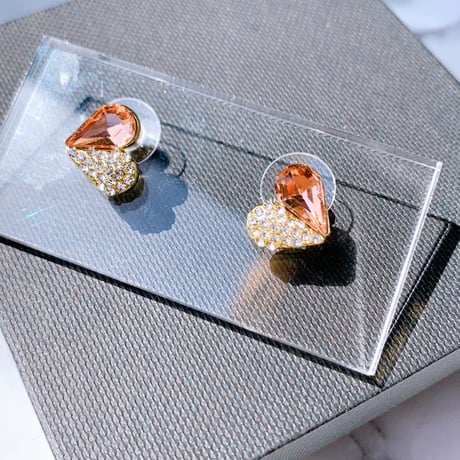 heart stone mini pierce