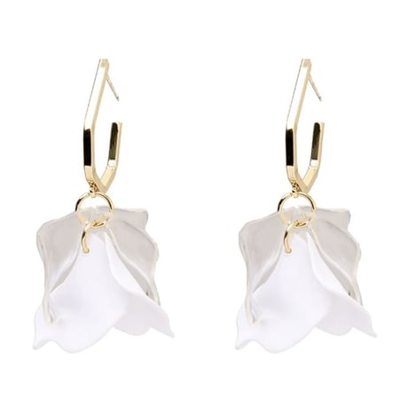 clear × white  petal  pierce