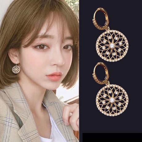 circle   flower  pierce