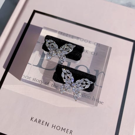 butterfly stone pierce