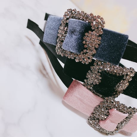 velvet  stone  headband