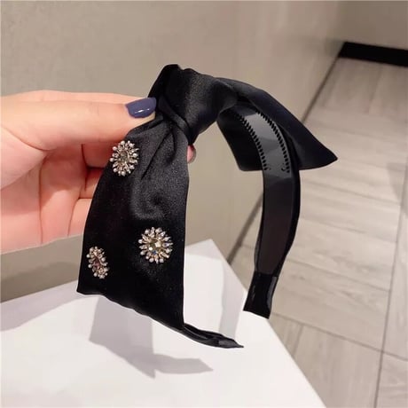 bijou ribbon hair band