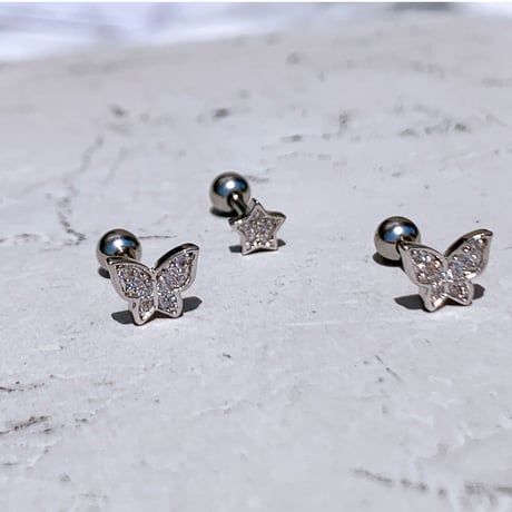 silver925 body pierce