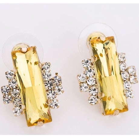 square stone jewelry pierce
