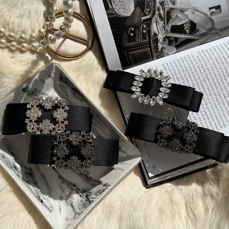 bijou ribbon valetta/banana clip