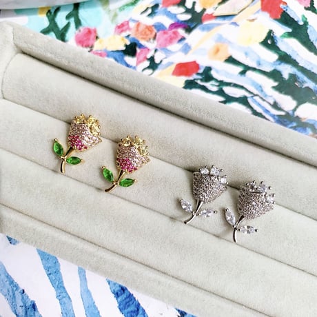 spring tulip stone  pierce