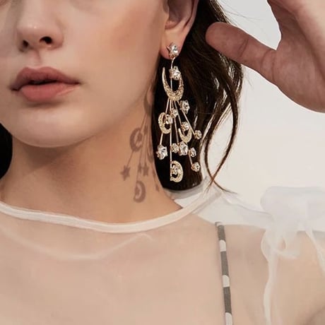 moon × star large pierce
