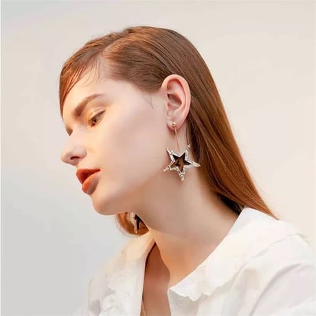 star leopard long pierce