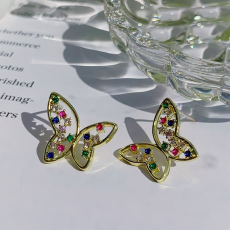 colorful butterfly pierce