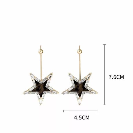 star leopard long pierce
