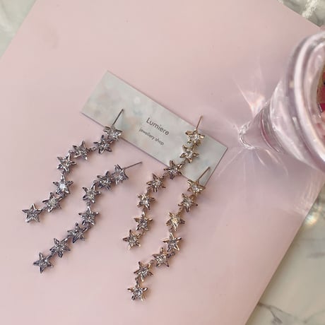 star stone long  pierce
