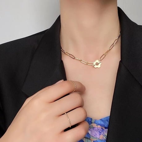 flower chain necklace