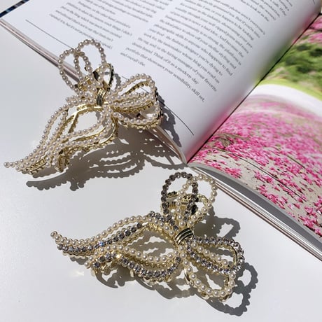 ribbon hair clip