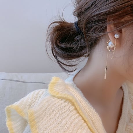 double pearl catch pierce