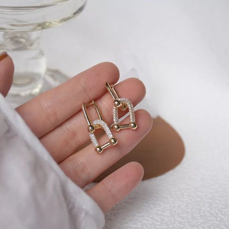 gold × stone  pierce