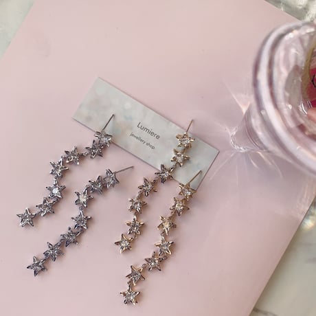 star stone long  pierce