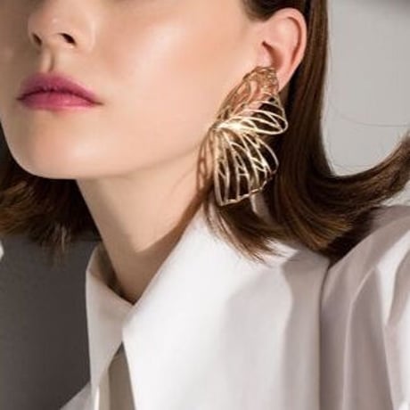 butterfly metallic pierce