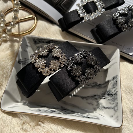 bijou ribbon valetta/banana clip