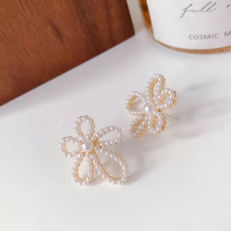 flower stone large pierce