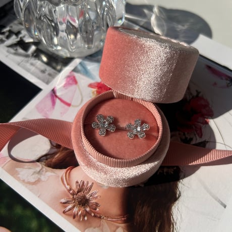 flower stone mini pierce