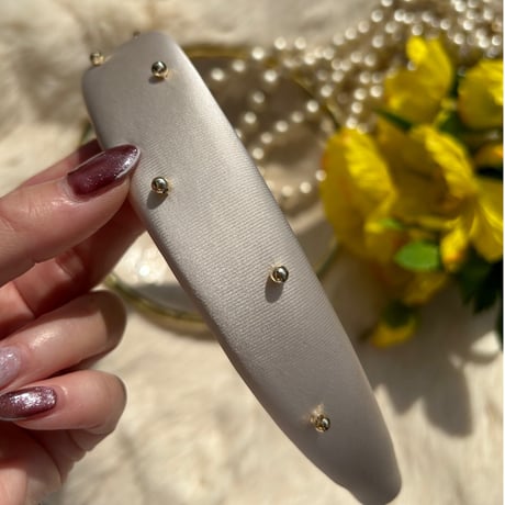 gold dot hair band