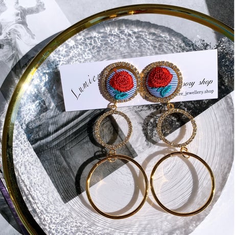 embroidery loop  pierce