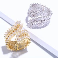 square  diamond roll ring