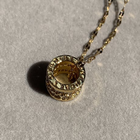 stone pipe necklace
