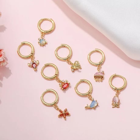 sea series hoop pierce