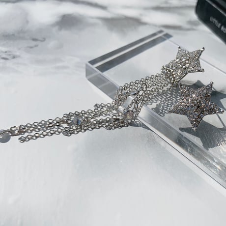 star asymmetry tassel pierce