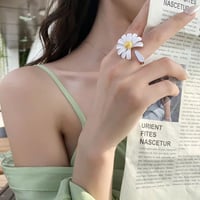 daisy open ring