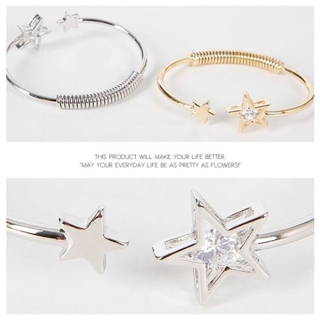 star motif bangle
