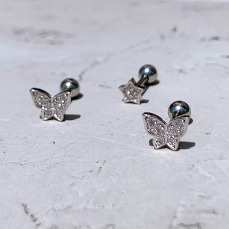 silver925 body pierce