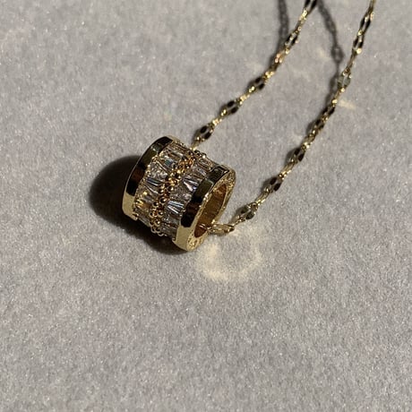 stone pipe necklace