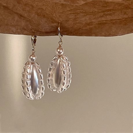 drop  pearl loop pierce
