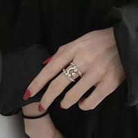 bowl curve open ring