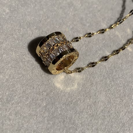 stone pipe necklace