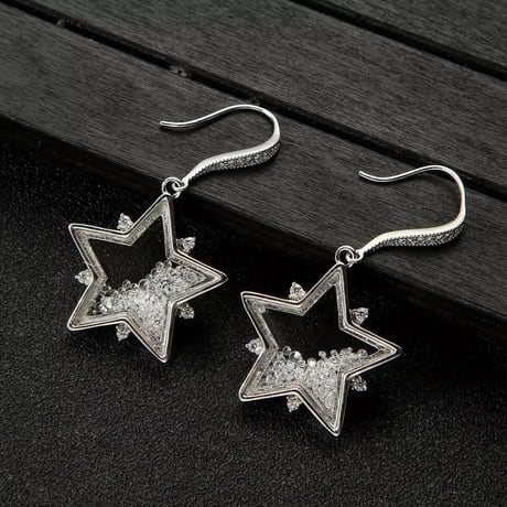 star hourglass hook pierce