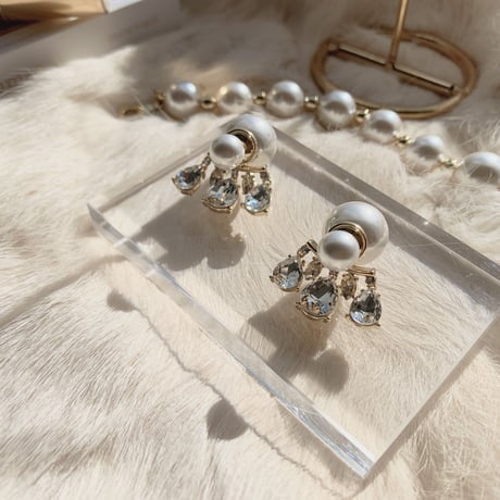 drop stone pearl catch pierce