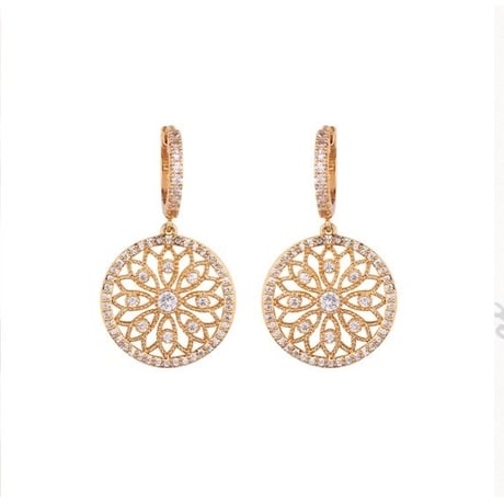 circle   flower  pierce