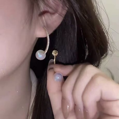 aurora pearl 2way pierce