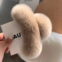 fur hair clip