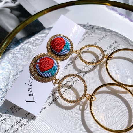 embroidery loop  pierce