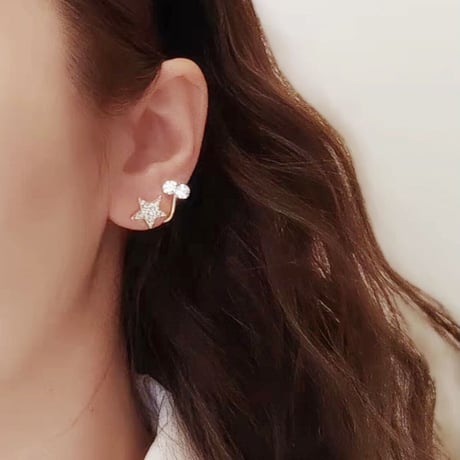 star × stone 2way pierce