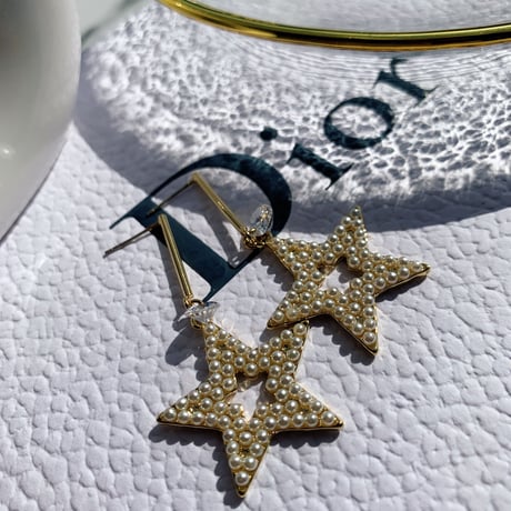 pearl star stick stone pierce