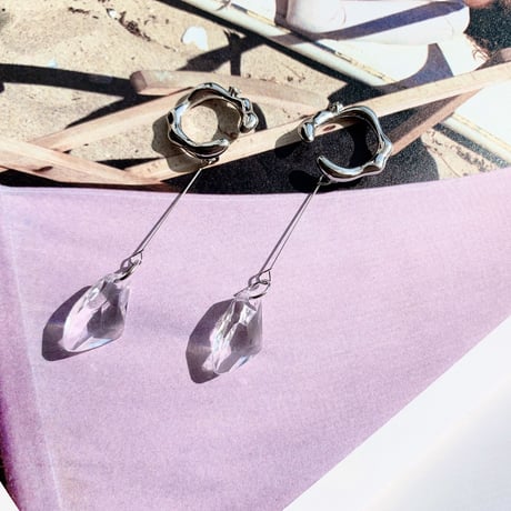 clear stone ear cuffs