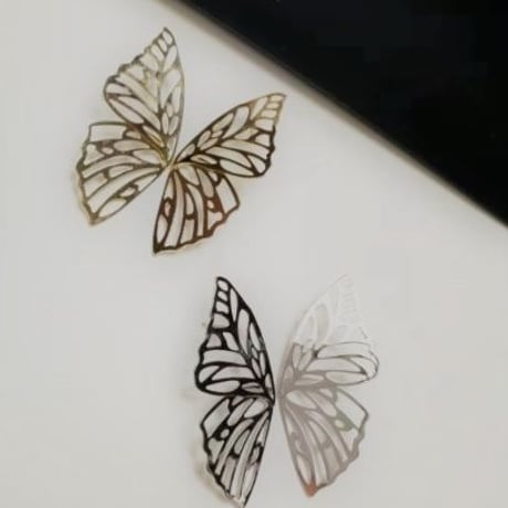 butterfly metallic pierce